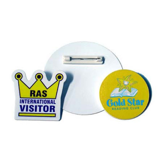 Plastic Button Badges